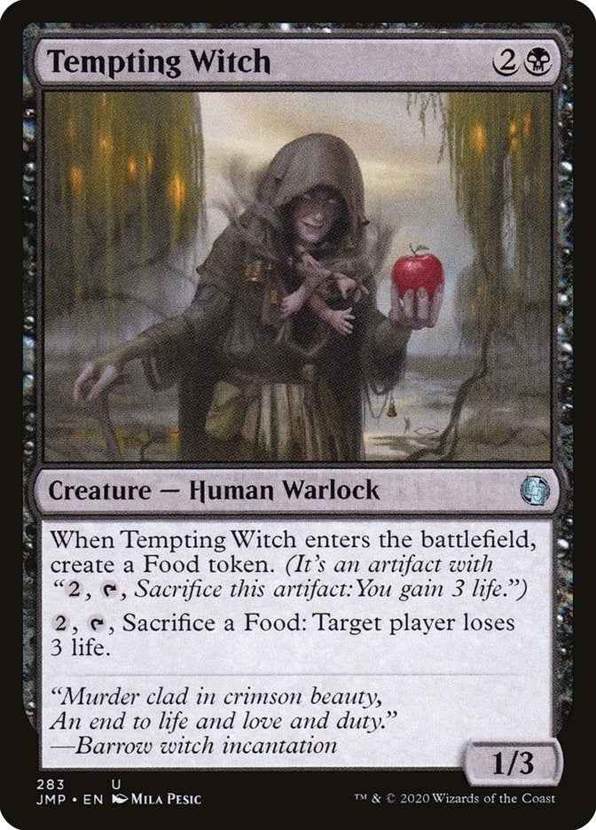 Image for Tempting Witch (283) [Jumpstart] - Magic: The Gathering