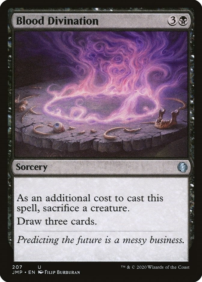 Image for Blood Divination (207) [Jumpstart] - Magic: The Gathering