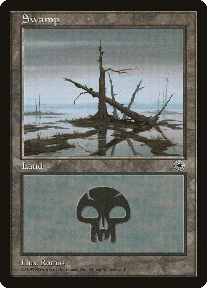 Image for Swamp (Crossed Trees) [Portal] - Magic: The Gathering