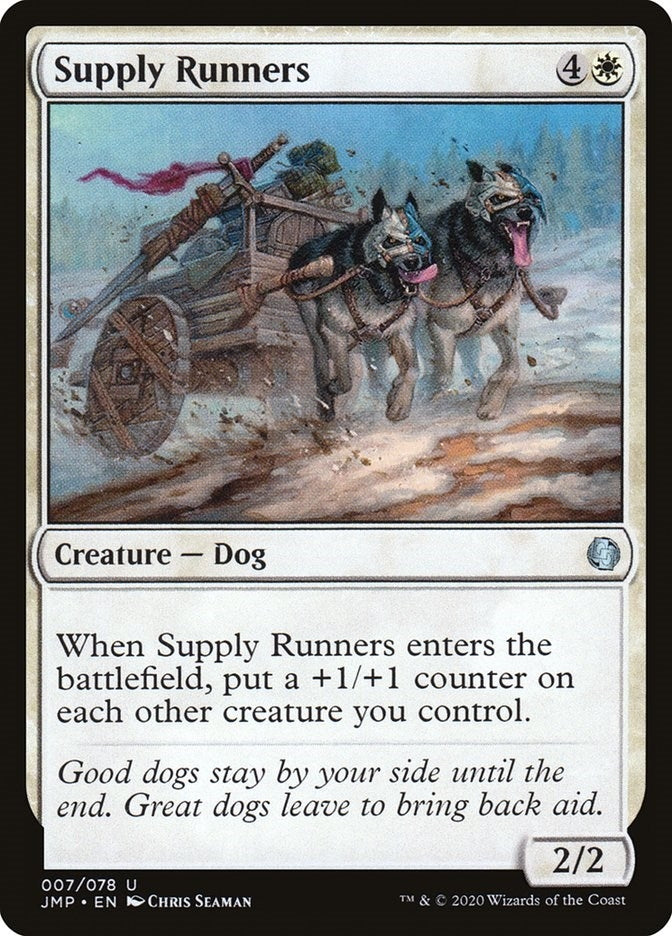 Image for Supply Runners (7) [Jumpstart] - Magic: The Gathering