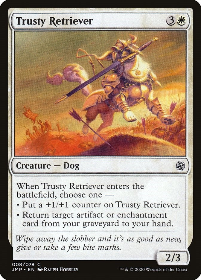 Image for Trusty Retriever (8) [Jumpstart] - Magic: The Gathering