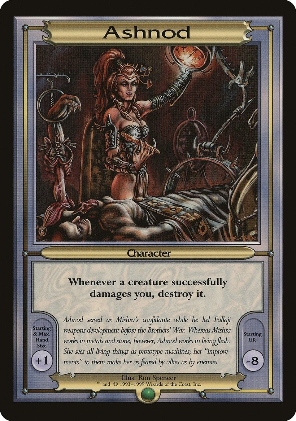 Image for Ashnod (Oversize) [Vanguard] - Magic: The Gathering
