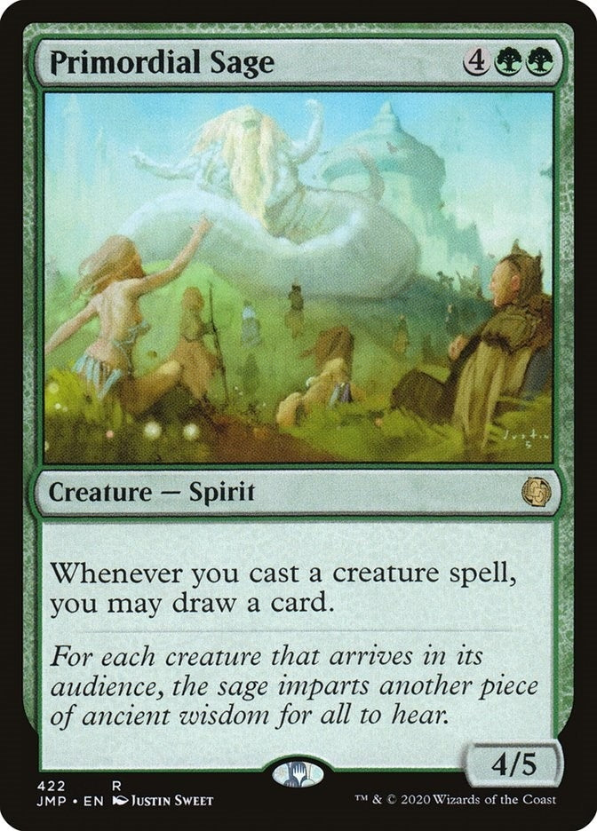 Image for Primordial Sage (422) [Jumpstart] - Magic: The Gathering