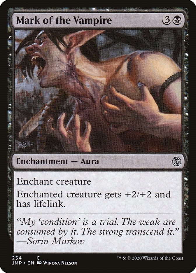 Image for Mark of the Vampire (254) [Jumpstart] - Magic: The Gathering