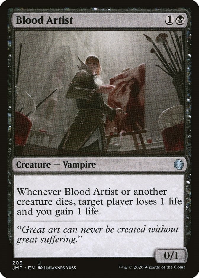 Image for Blood Artist (206) [Jumpstart] - Magic: The Gathering