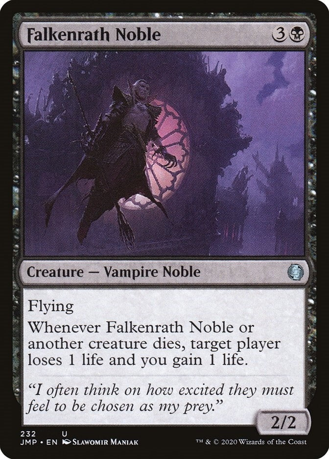 Image for Falkenrath Noble (232) [Jumpstart] - Magic: The Gathering