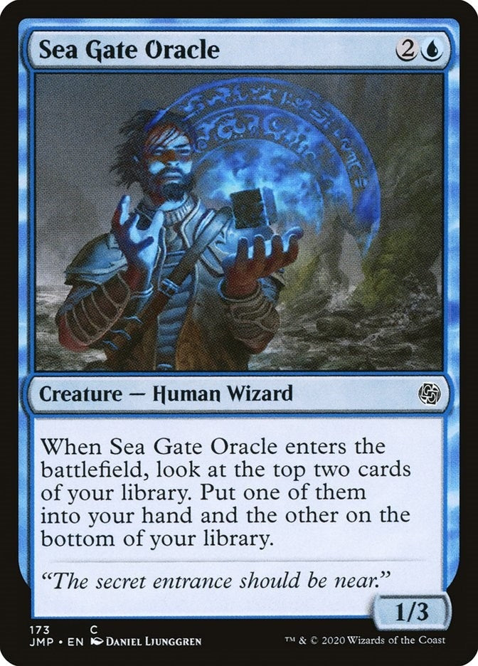 Image for Sea Gate Oracle (173) [Jumpstart] - Magic: The Gathering