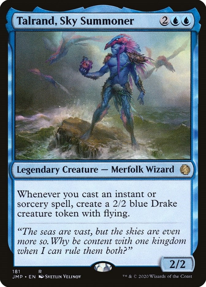 Image for Talrand, Sky Summoner (181) [Jumpstart] - Magic: The Gathering