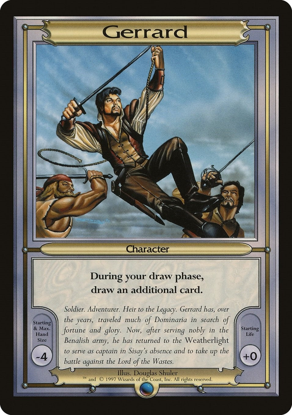Image for Gerrard (Oversize) [Vanguard] - Magic: The Gathering