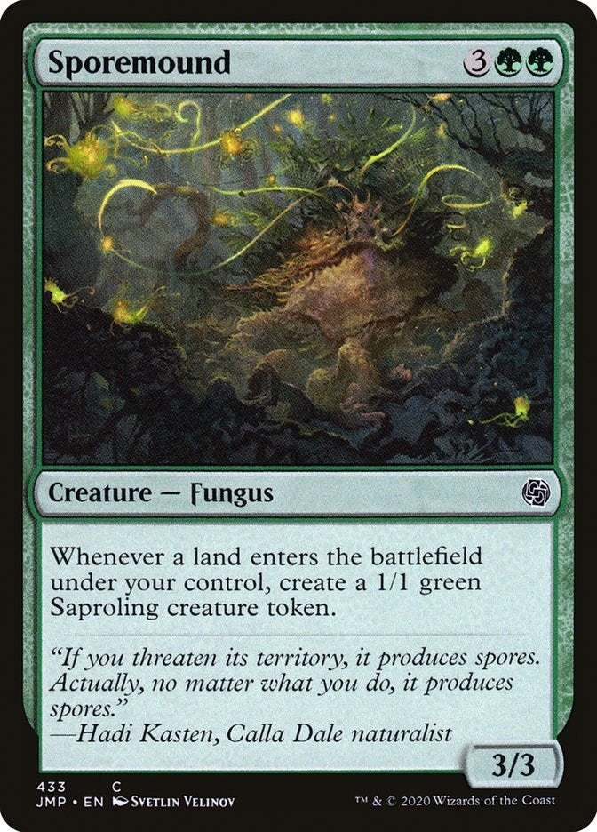 Image for Sporemound (433) [Jumpstart] - Magic: The Gathering