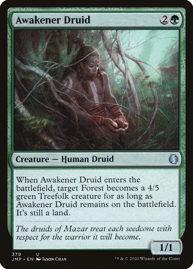 Image for Awakener Druid (379) [Jumpstart] - Magic: The Gathering