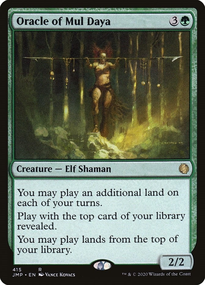 Image for Oracle of Mul Daya (415) [Jumpstart] - Magic: The Gathering