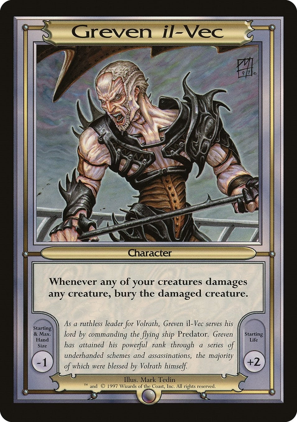 Image for Greven il-Vec (Oversize) [Vanguard] - Magic: The Gathering