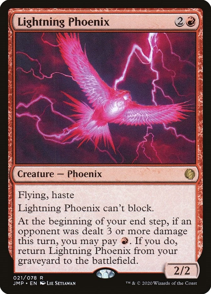Image for Lightning Phoenix (21) [Jumpstart] - Magic: The Gathering