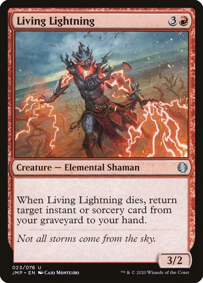 Image for Living Lightning (23) [Jumpstart] - Magic: The Gathering
