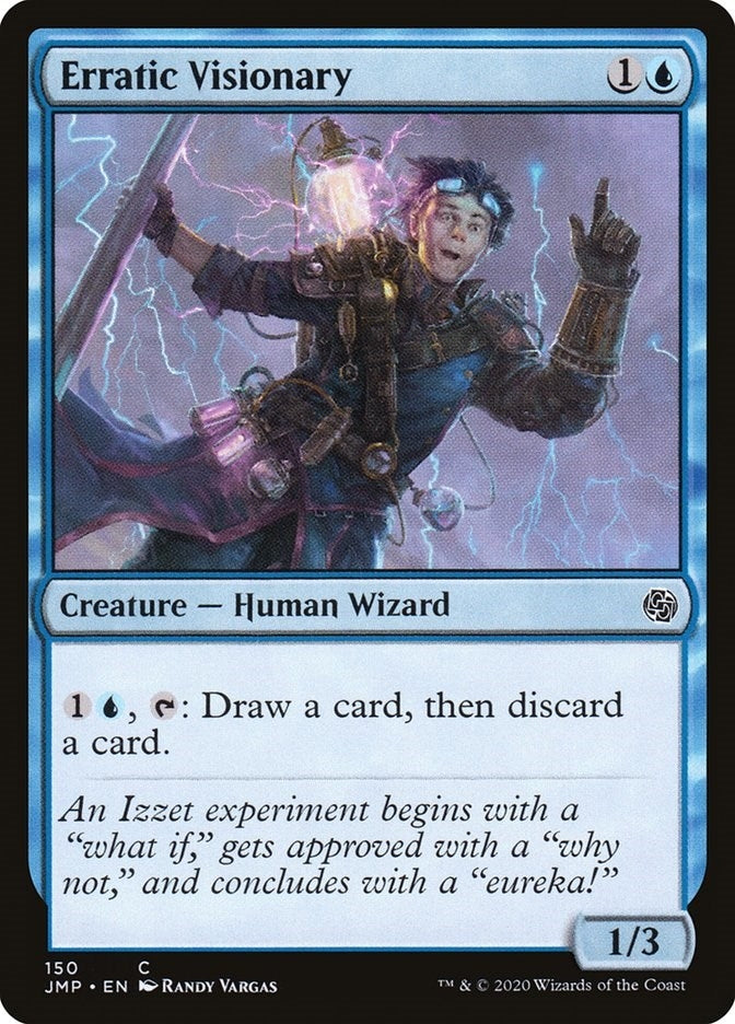 Image for Erratic Visionary (150) [Jumpstart] - Magic: The Gathering