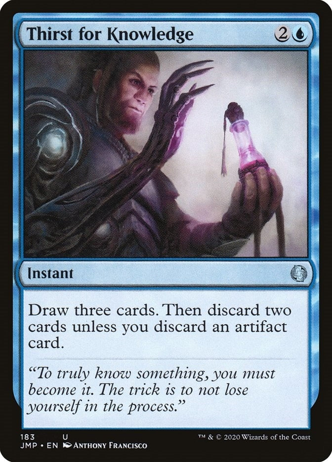 Image for Thirst for Knowledge (183) [Jumpstart] - Magic: The Gathering