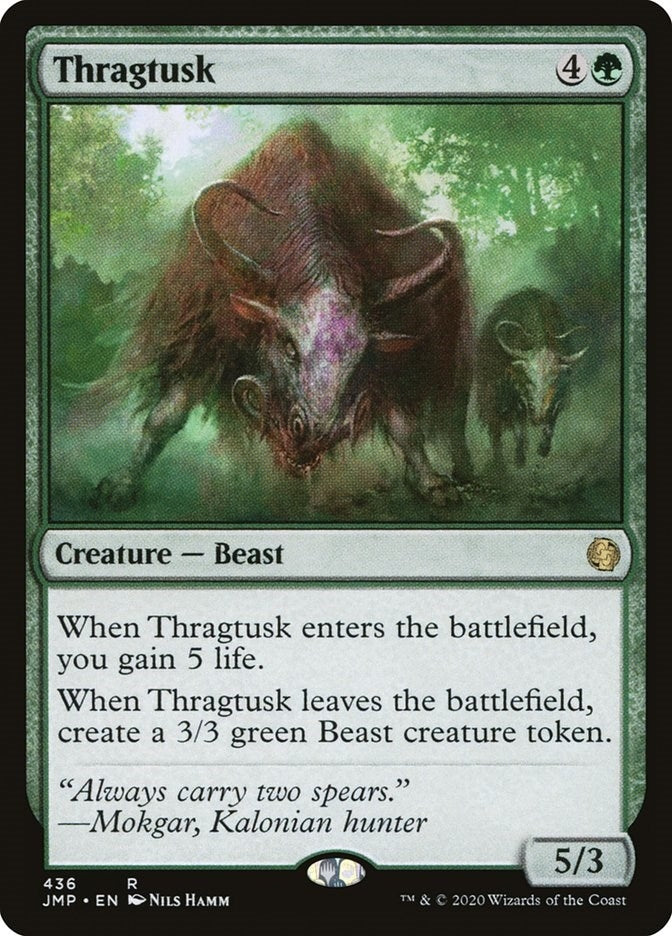 Image for Thragtusk (436) [Jumpstart] - Magic: The Gathering
