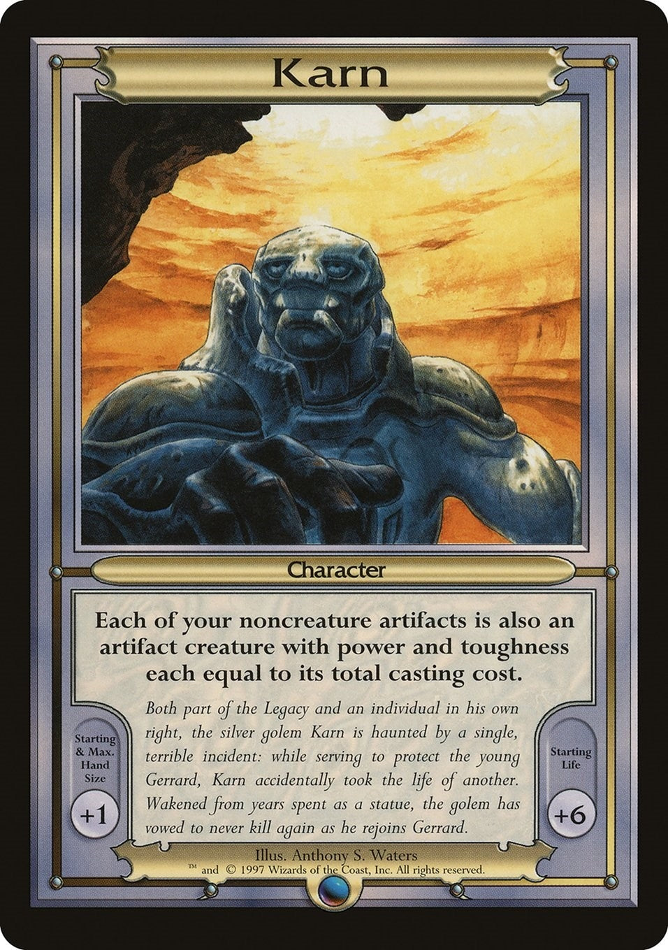 Image for Karn (Oversize) [Vanguard] - Magic: The Gathering