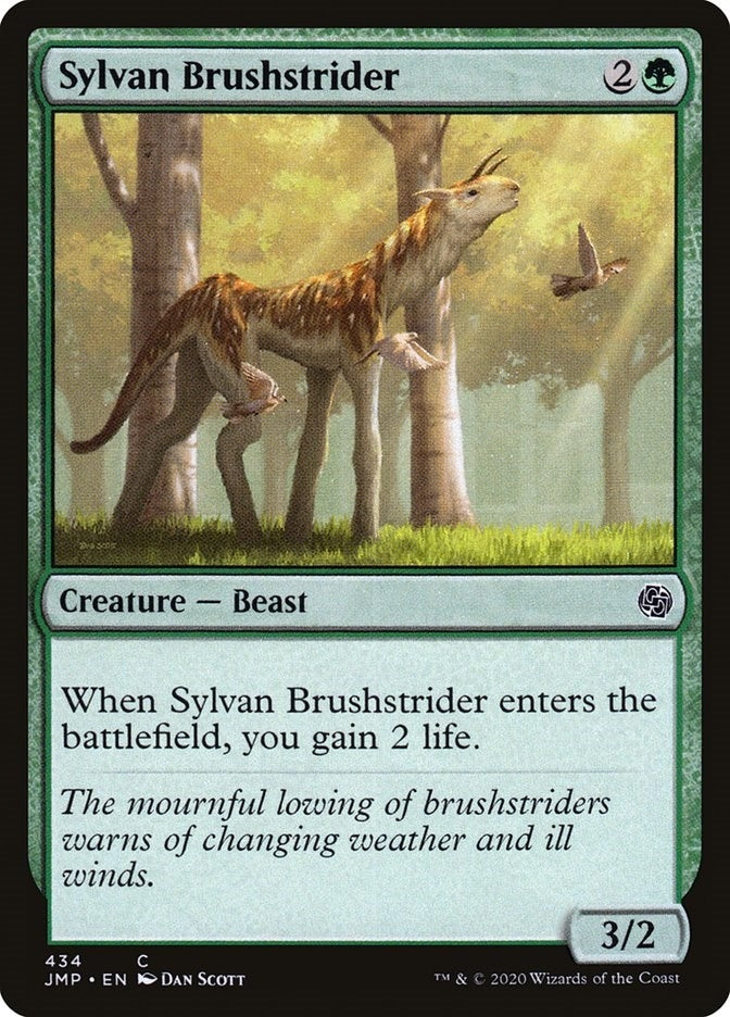 Image for Sylvan Brushstrider (434) [Jumpstart] - Magic: The Gathering