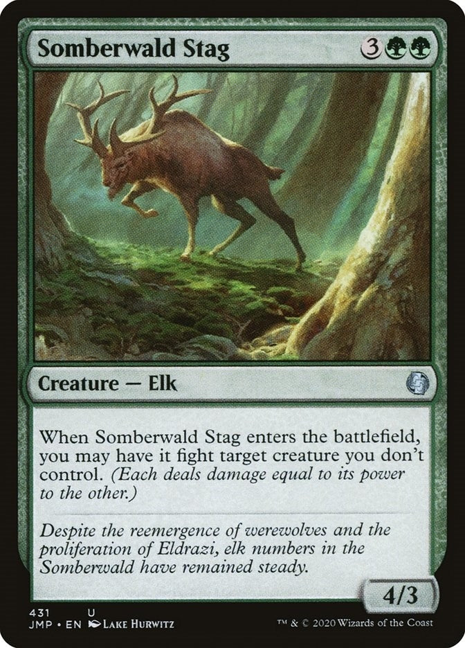 Image for Somberwald Stag (431) [Jumpstart] - Magic: The Gathering