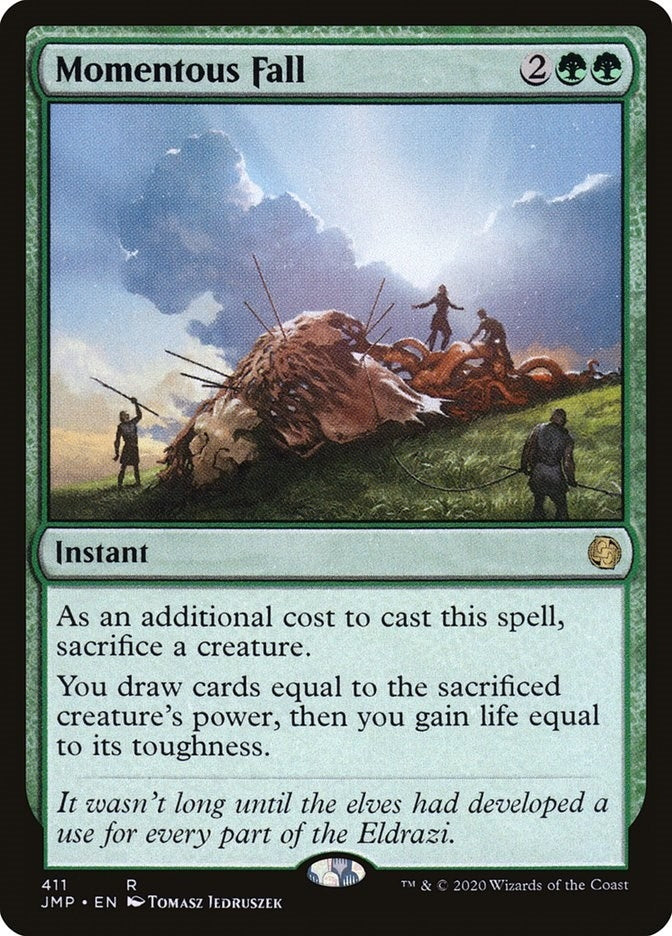 Image for Momentous Fall (411) [Jumpstart] - Magic: The Gathering