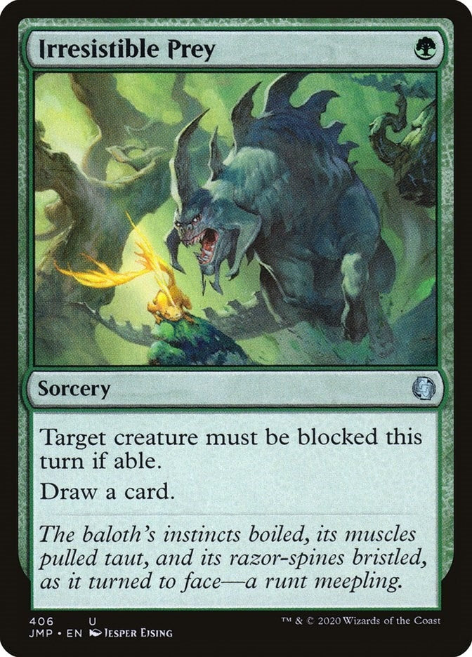 Image for Irresistible Prey (406) [Jumpstart] - Magic: The Gathering