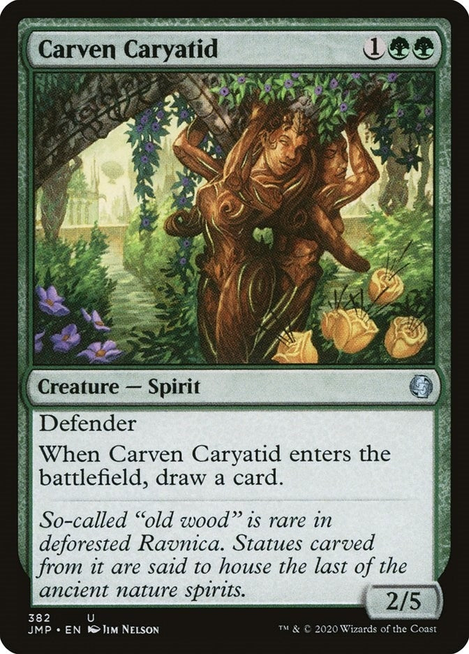 Image for Carven Caryatid (382) [Jumpstart] - Magic: The Gathering