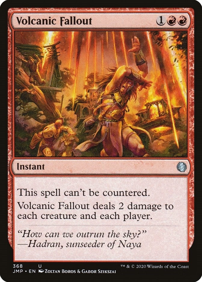 Image for Volcanic Fallout (368) [Jumpstart] - Magic: The Gathering