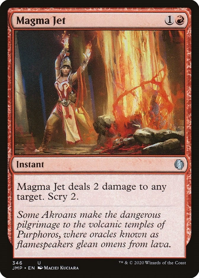 Image for Magma Jet (346) [Jumpstart] - Magic: The Gathering