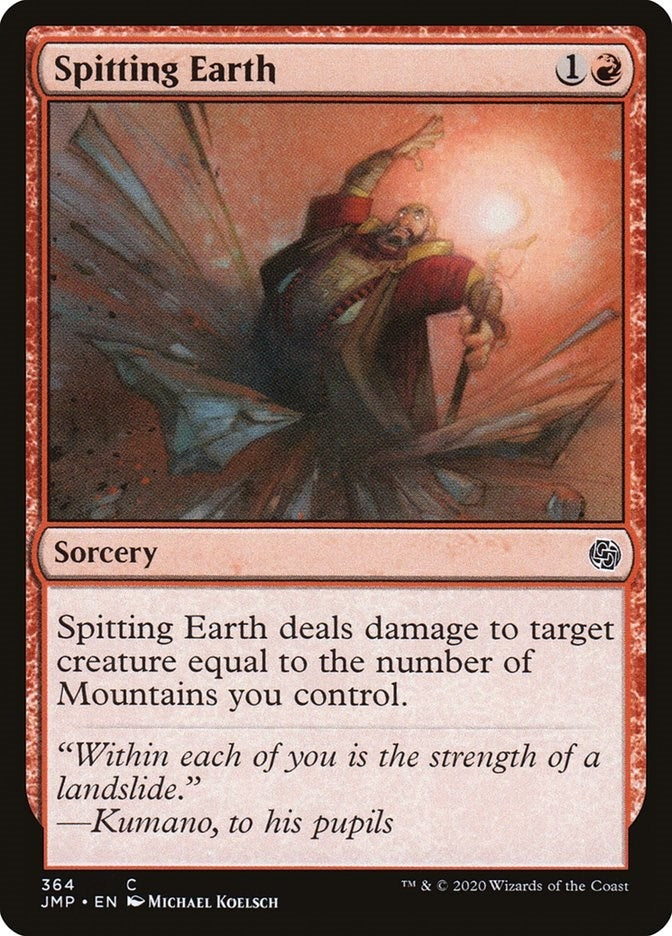 Image for Spitting Earth (364) [Jumpstart] - Magic: The Gathering