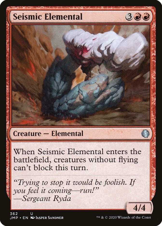 Image for Seismic Elemental (362) [Jumpstart] - Magic: The Gathering