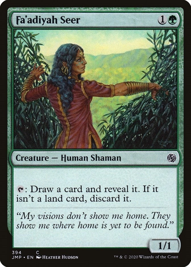 Image for Fa'adiyah Seer (394) [Jumpstart] - Magic: The Gathering