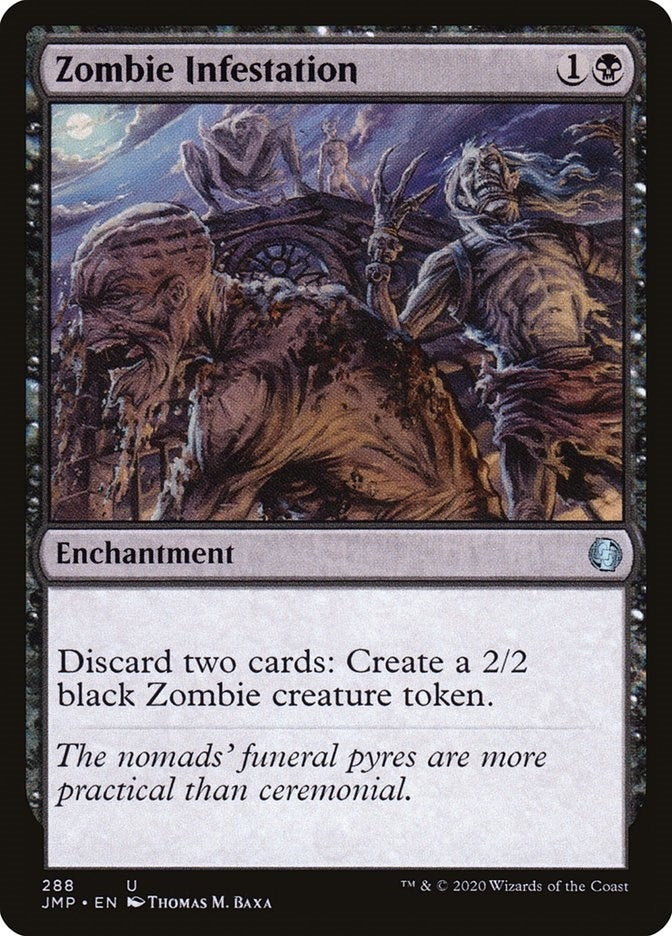 Image for Zombie Infestation (288) [Jumpstart] - Magic: The Gathering