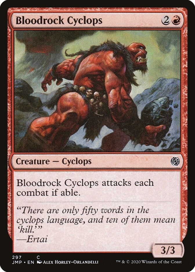 Image for Bloodrock Cyclops (297) [Jumpstart] - Magic: The Gathering