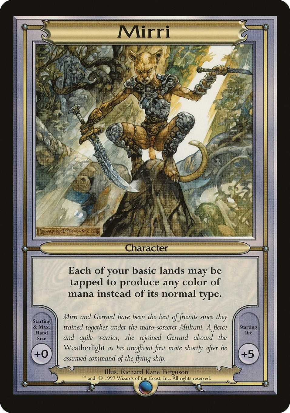 Image for Mirri (Oversize) [Vanguard] - Magic: The Gathering