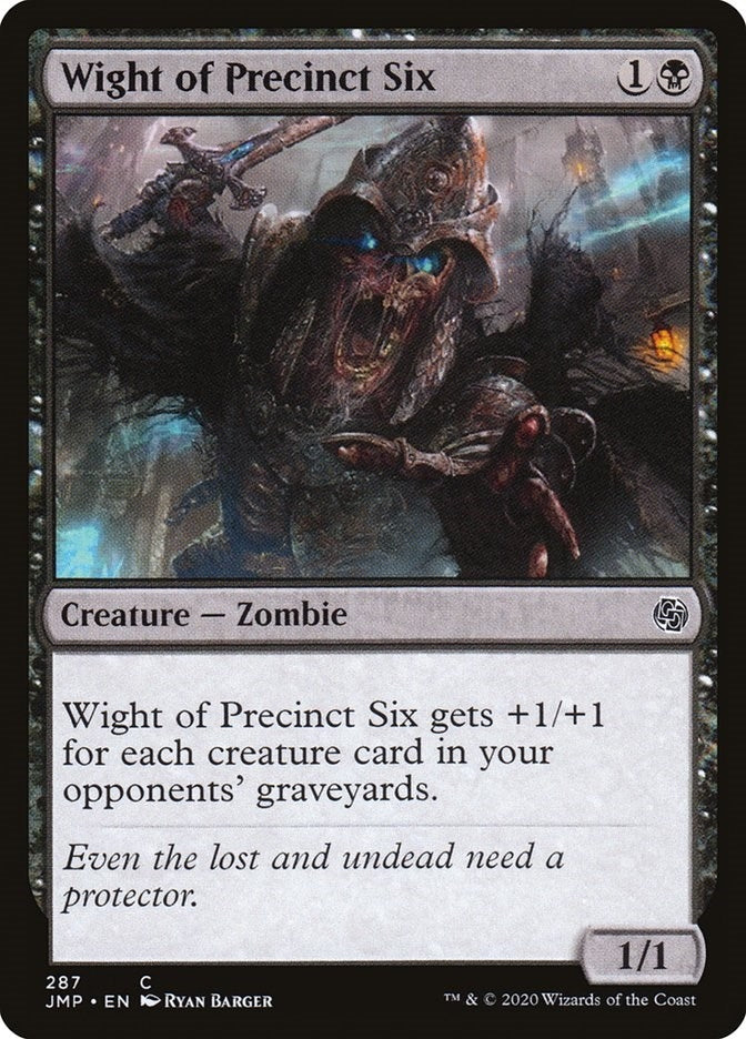 Image for Wight of Precinct Six (287) [Jumpstart] - Magic: The Gathering