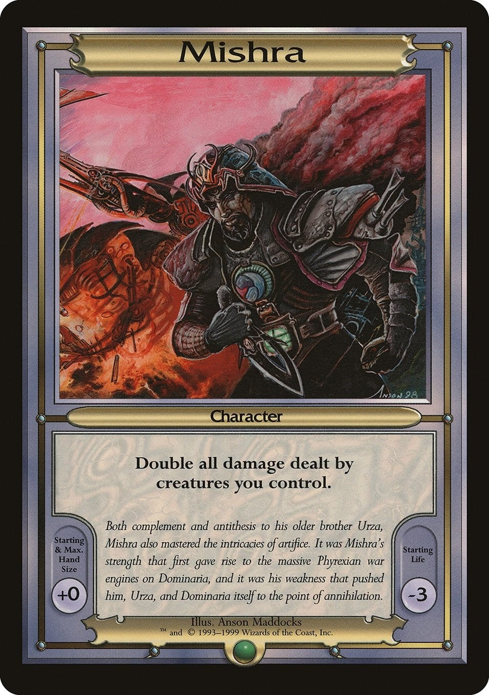 Image for Mishra (Oversize) [Vanguard] - Magic: The Gathering