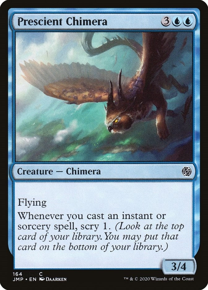 Image for Prescient Chimera (164) [Jumpstart] - Magic: The Gathering