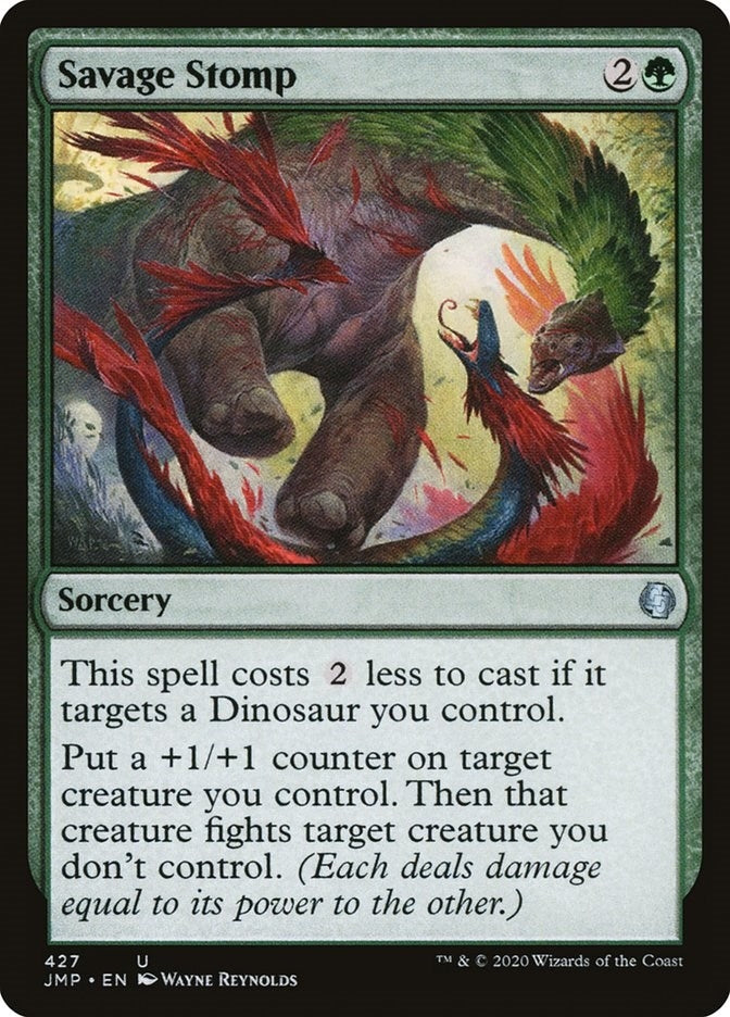 Image for Savage Stomp (427) [Jumpstart] - Magic: The Gathering