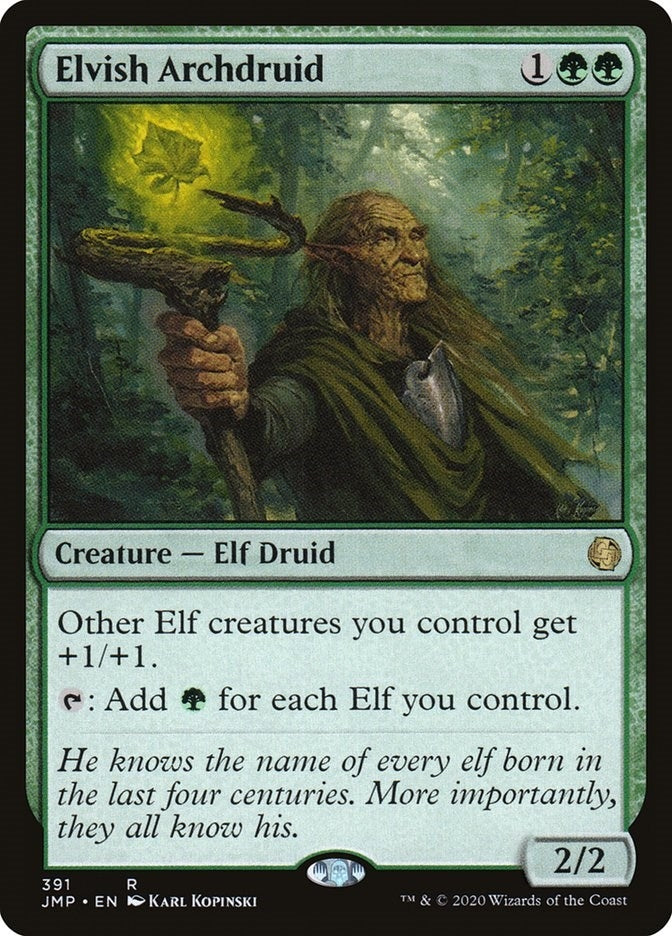 Image for Elvish Archdruid (391) [Jumpstart] - Magic: The Gathering