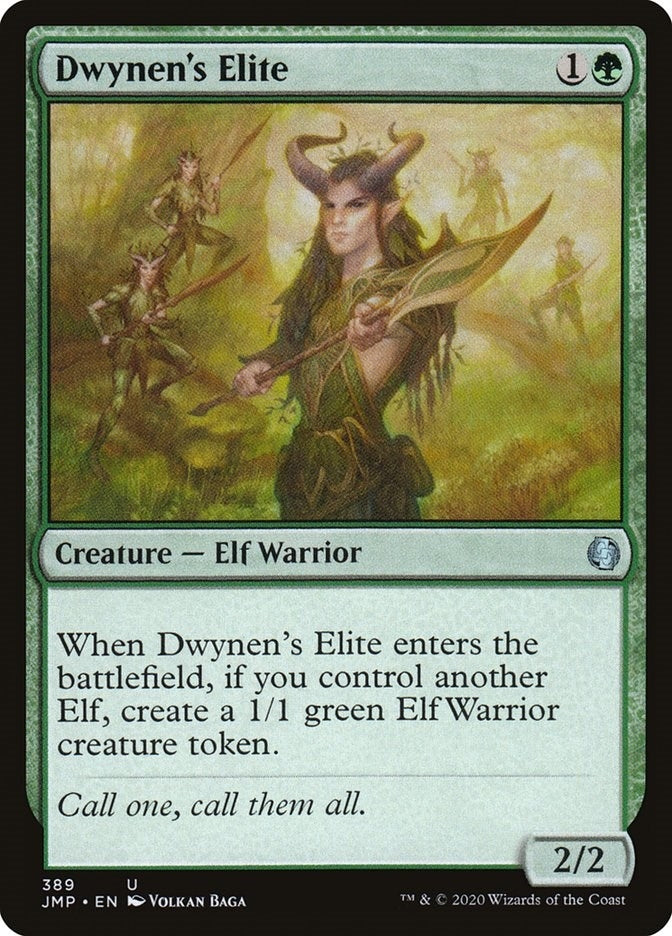 Image for Dwynen's Elite (389) [Jumpstart] - Magic: The Gathering