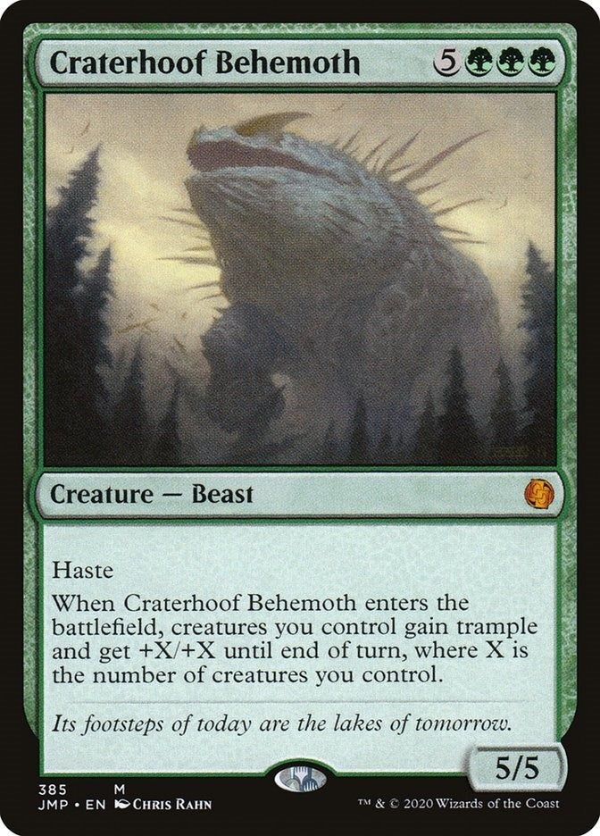 Image for Craterhoof Behemoth (385) [Jumpstart] - Magic: The Gathering