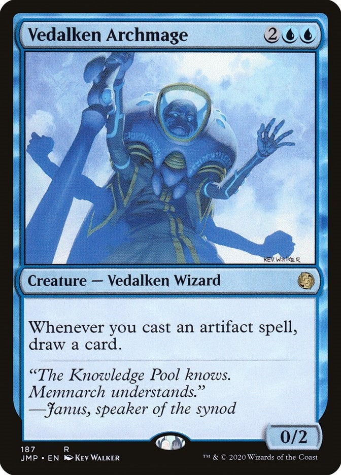 Image for Vedalken Archmage (187) [Jumpstart] - Magic: The Gathering