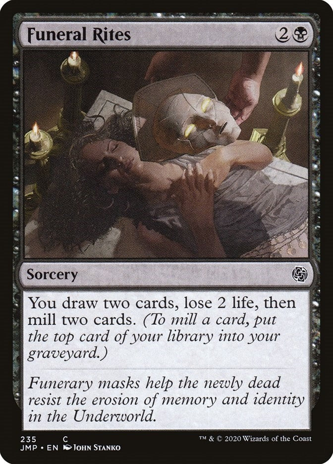 Image for Funeral Rites (235) [Jumpstart] - Magic: The Gathering