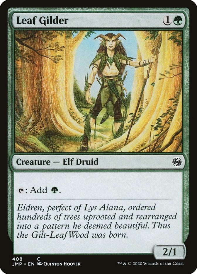 Image for Leaf Gilder (408) [Jumpstart] - Magic: The Gathering