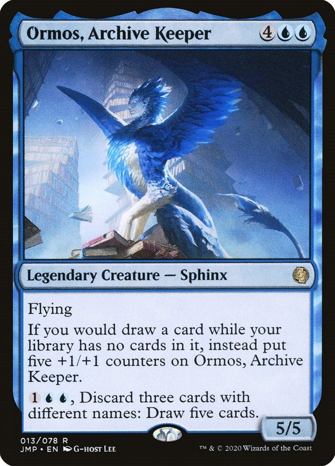 Image for Ormos, Archive Keeper (13) [Jumpstart] - Magic: The Gathering