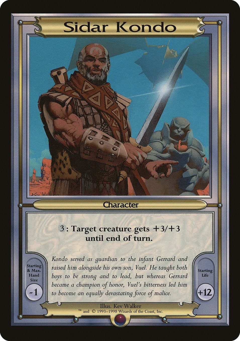 Image for Sidar Kondo (Oversize) [Vanguard] - Magic: The Gathering