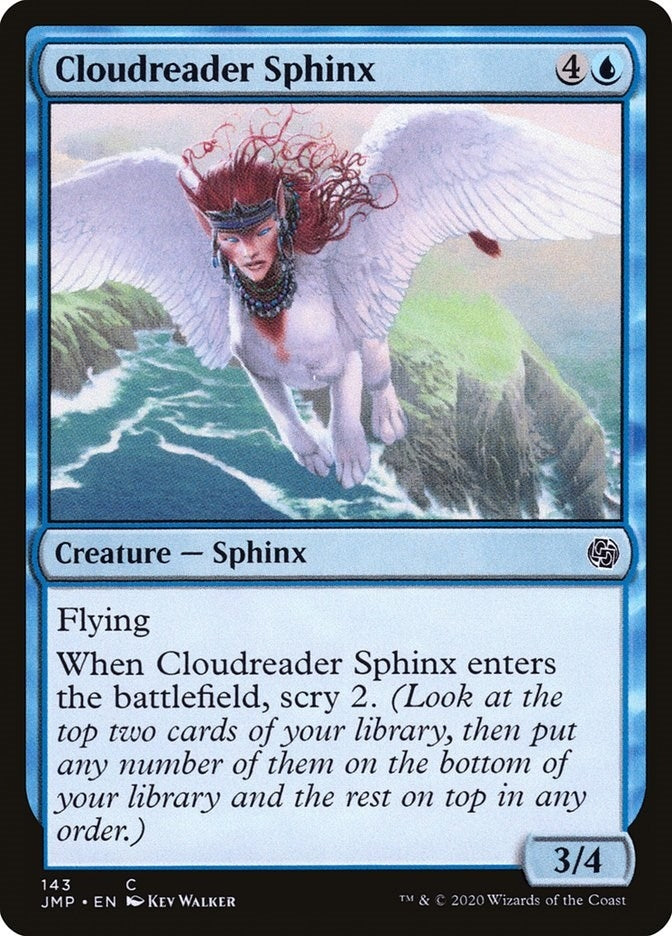 Image for Cloudreader Sphinx (143) [Jumpstart] - Magic: The Gathering