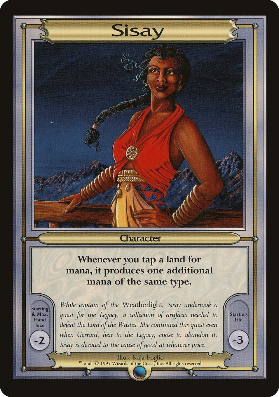 Image for Sisay (Oversize) [Vanguard] - Magic: The Gathering